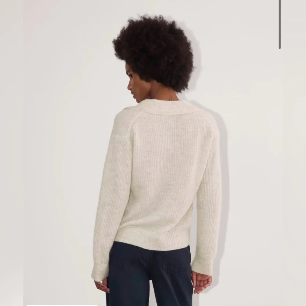Everlane The Oversized Polo in Alpaca